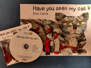 エリックカール　CD付英語絵本　Have you seen my cat?