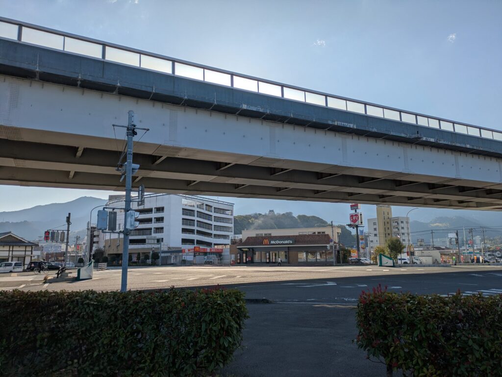 道の駅「きさいや広場」向かいのマクドナルド